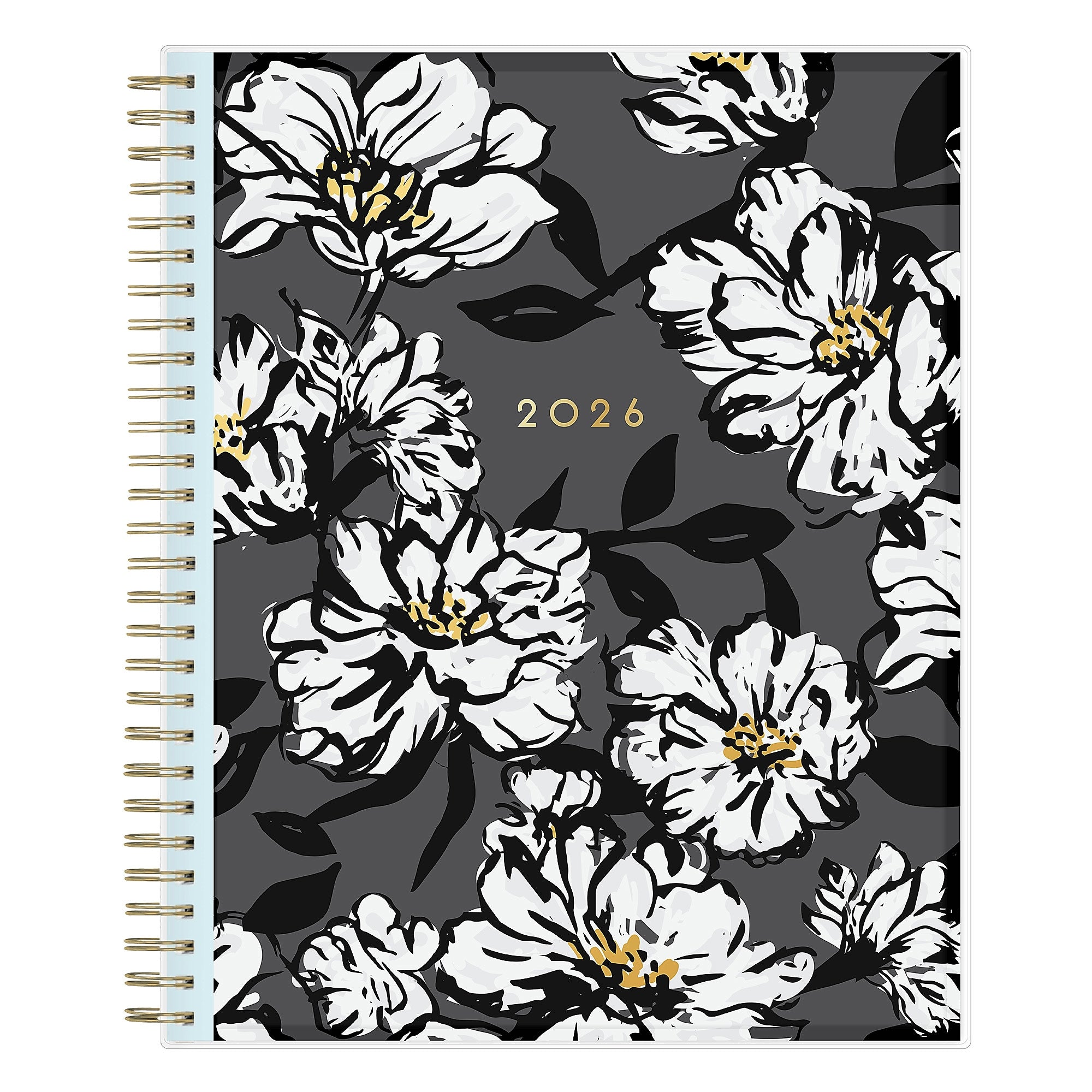 Planning Calendar BS Baccara Dark Poly CYO 8x10 RY26 Monthly Safety Wirebound -