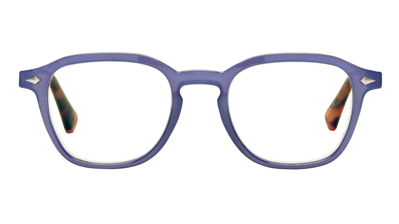 SAV Optitek Blue Light +1.50 Reading Glasses, Blue (E7313)