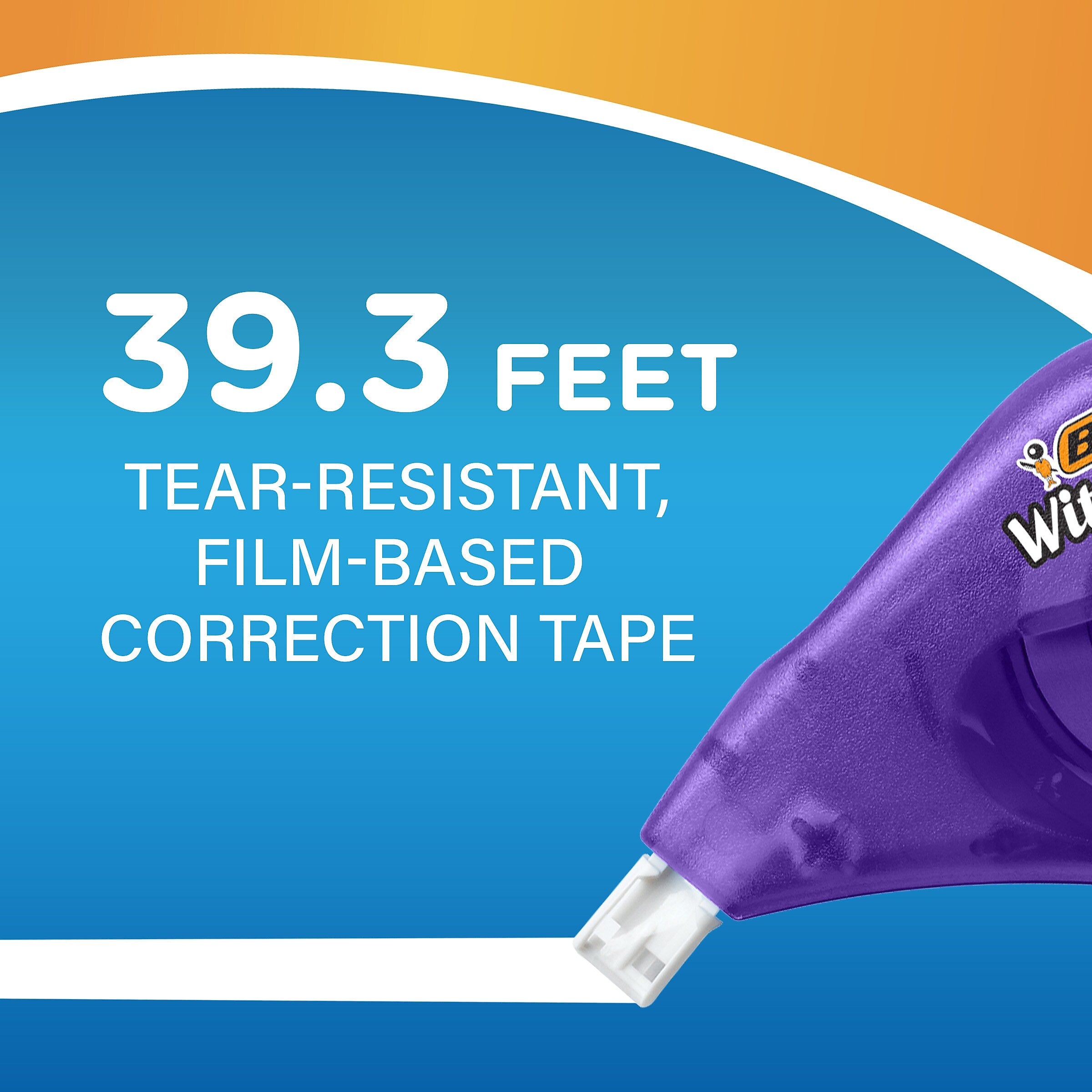 BIC Wite-Out EZ Correct Correction Tape, White, 36/Carton (50592)