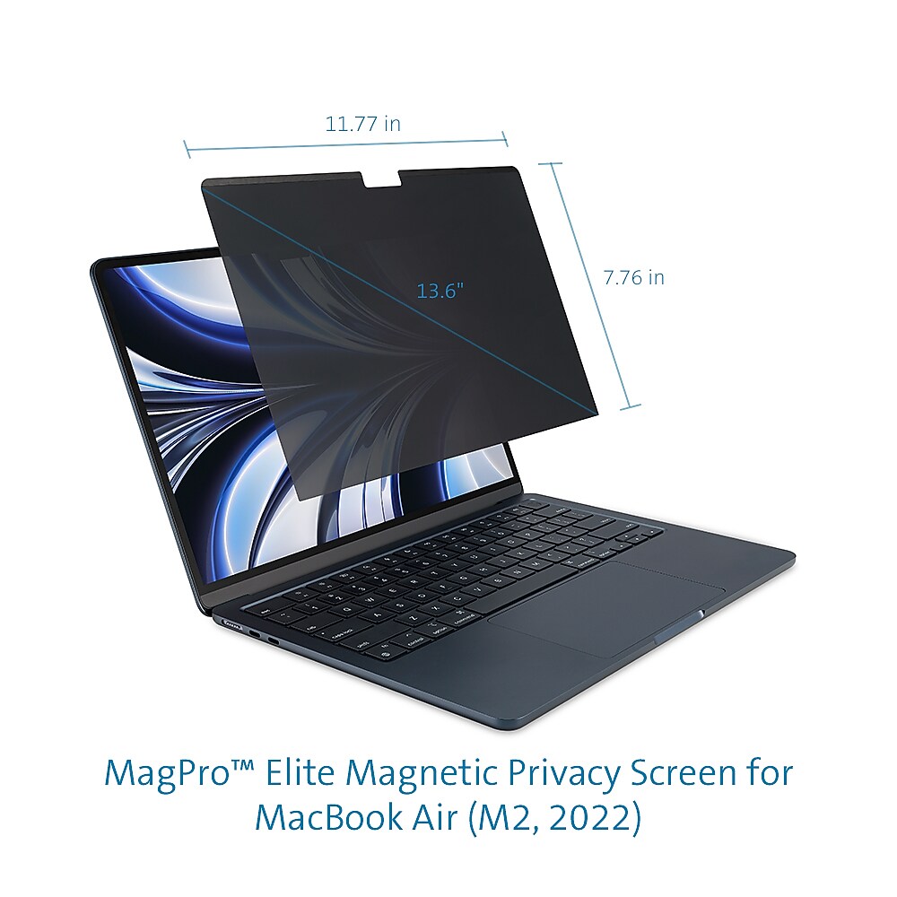 Kensington MagPro Elite Anti-Glare Magnetic Privacy Screen for 13.6" MacBook Air (K58374WW)