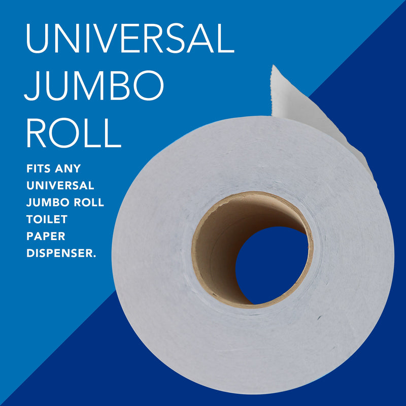 Scott 100% Recycled Fiber Jrt Jr. Bathroom Tissue, 2-Ply, 1000 ft, 12/CT