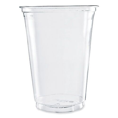 Dart Ultra Clear Cups, 16 oz, PET, 50/Bag, 20 Bags/Carton