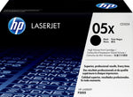 HP 05X Black High Yield Toner Cartridge, Prints Up to 6,500 pages (CE505X)