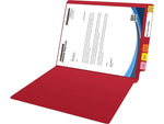 Medical Arts Press Reinforced End Tab File Folder, Straight Cut, Letter-Size, Red, 50/Box (S-01601-RED)