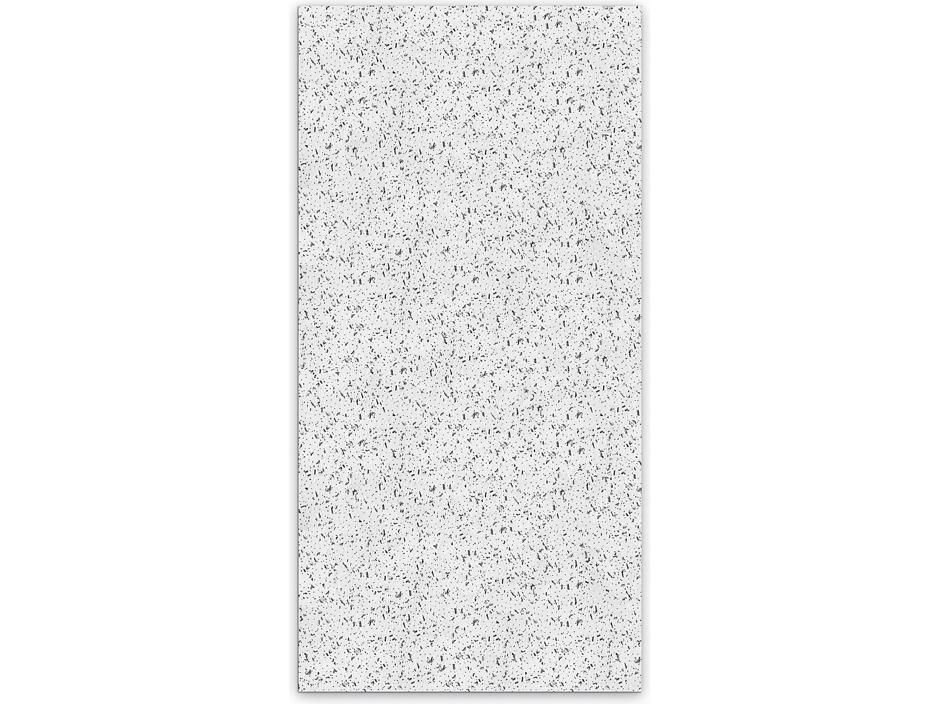 Armstrong CORTEGA Square Lay-In Edge Ceiling Tile, 24" x 48", White, 12/Carton (BP769A)