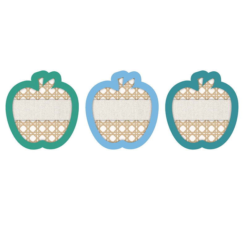 Carson Dellosa Education True to You Boho Apples Cut-Outs, 36/Pack, 3 Packs/Bundle (CD-120653-3)