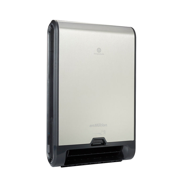 enMotion® Flex Automated Touchless Roll Paper Towel Dispenser by GP PRO, Stainless, 13.310”W x 7.960”D x 21.250”H(59766)
