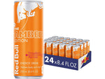 Red Bull Amber Edition Strawberry Apricot Energy Drink, 8.4 oz., 24 Cans/Carton (RB240074)