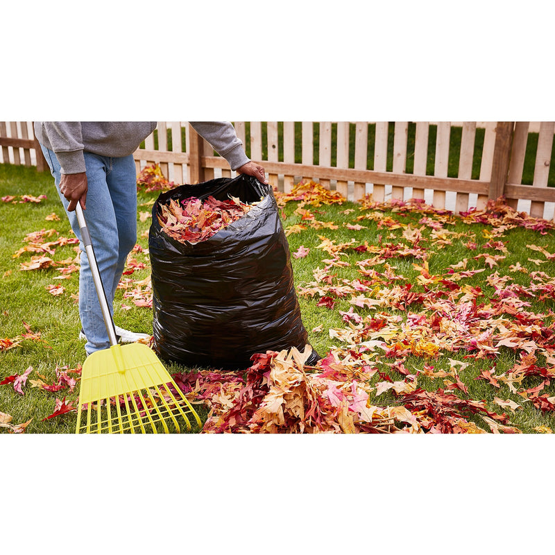 Glad ForceFlexPlus 30 Gallon Trash Bag, 5.31" x 10.06", Low Density, 0.90 mil, Black, 70/Box (70358)