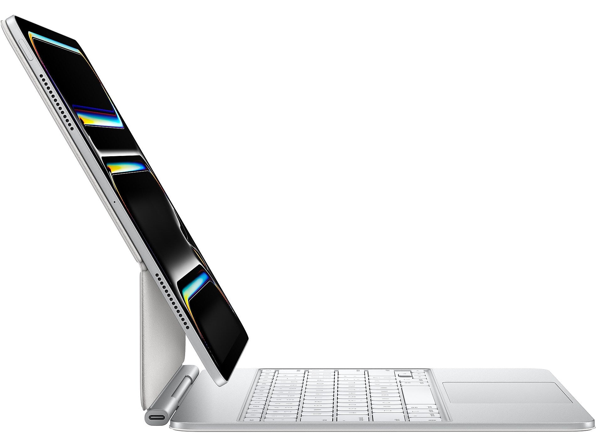 Apple Magic Keyboard for iPad Pro 13" (M4), White (MWR43LL/A)