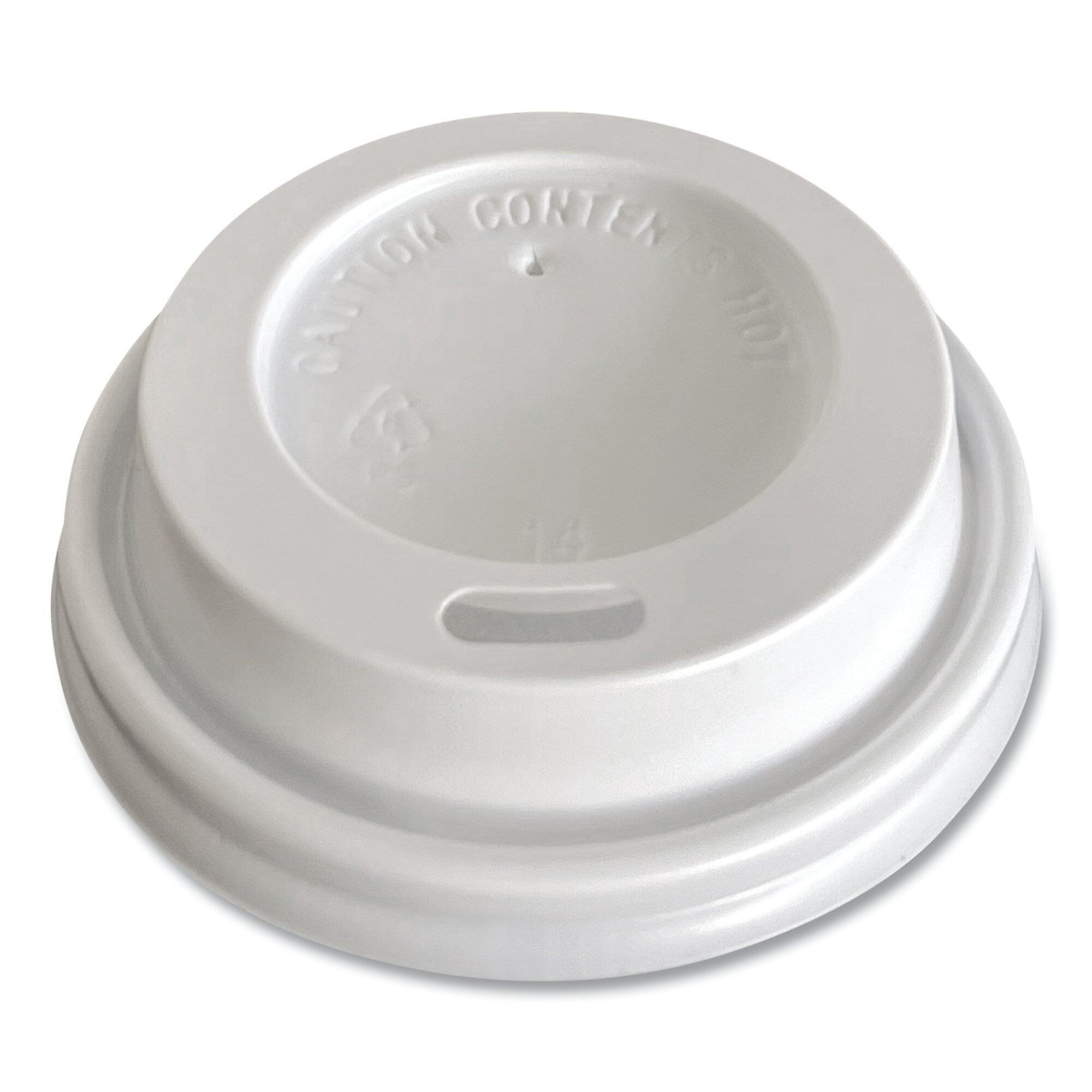 Boardwalk Hot Cup Lids, Fits 4 oz Cup, White, 1,000/Carton