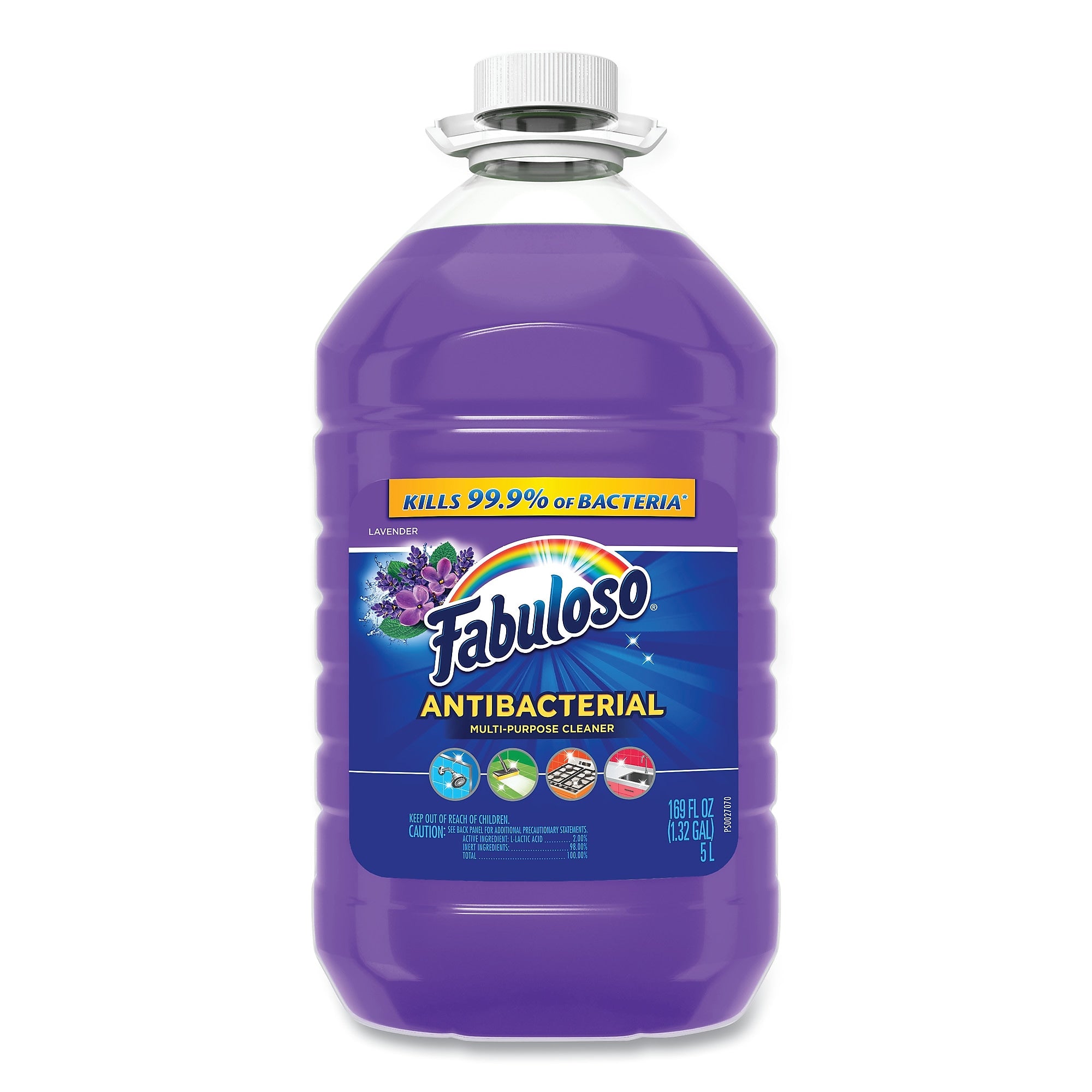 Fabuloso Antibacterial Multi-Purpose Cleaner, Lavender Scent, 169 oz., 3/Carton (CPC99507)