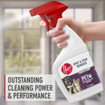Hoover Spot & Stain Eliminator Trigger Spray, Liquid, Clean Scent, 22 oz. (AH31681)