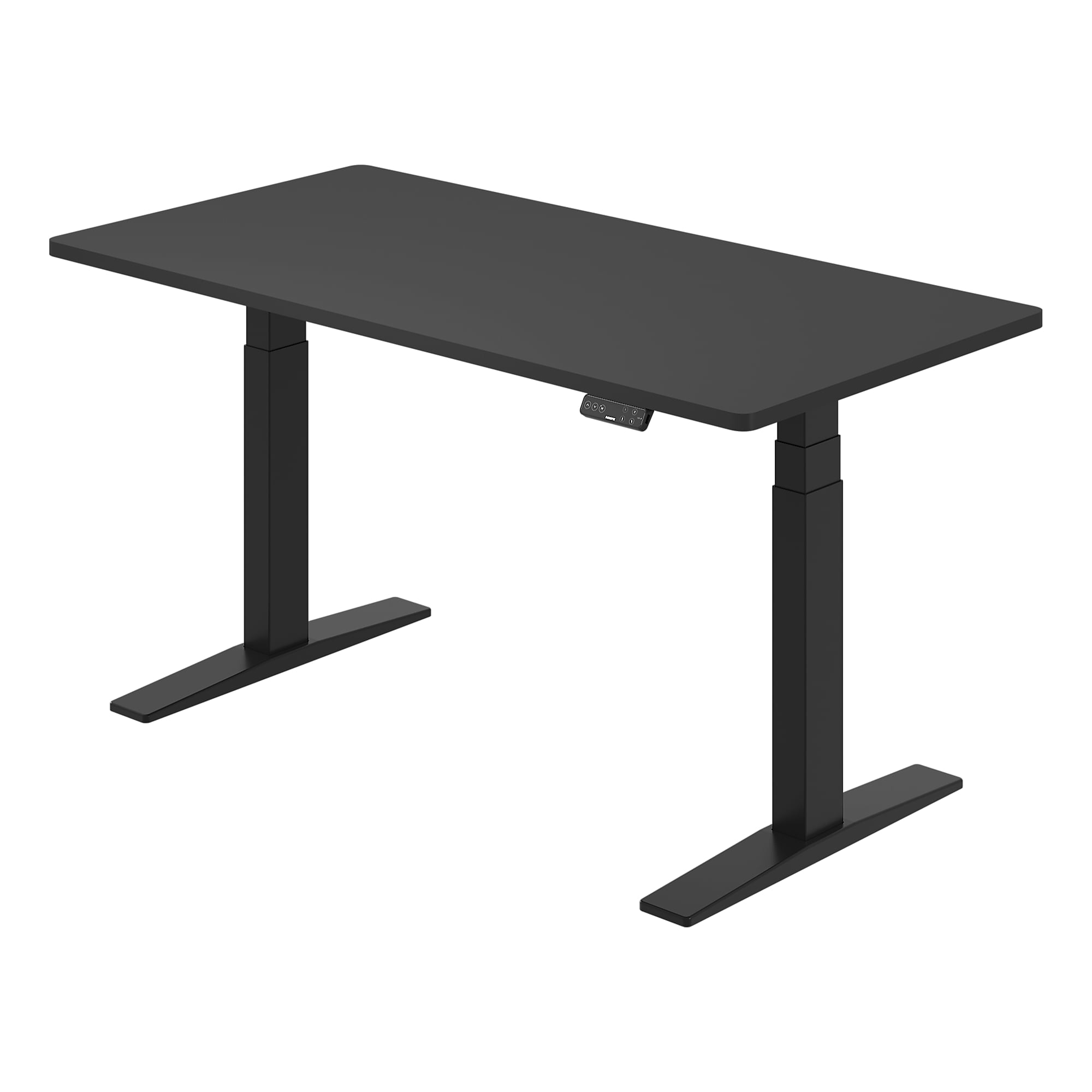 FlexiSpot E7 Commercial 60''W Electric Rectangular Adjustable Standing Desk, Black (E7BCOM6030-B)
