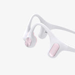Mojawa Run Air/Mojo 2 Wireless Bone-Conduction Open-Ear Waterproof Headphones, Bluetooth, White (RA-WE-GL-01)