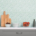York Wallcoverings Scallop Peel and Stick StickTiles (TIL4571FLT)