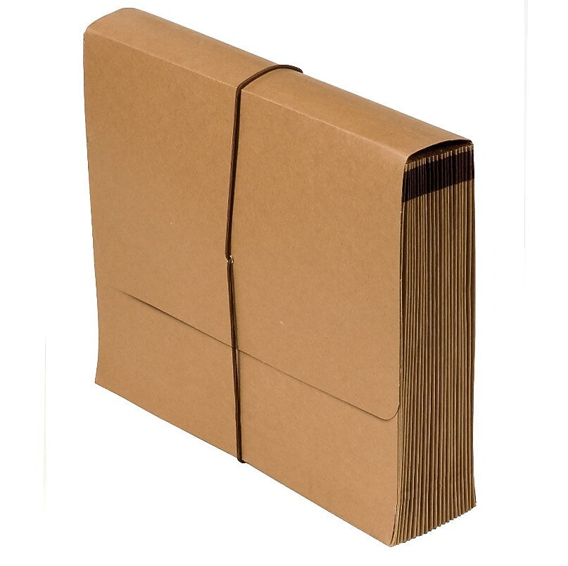 AbilityOne 7520014376365 Expanding File Wallets, A-Z Index, 21 Pocket, with Flap & Band