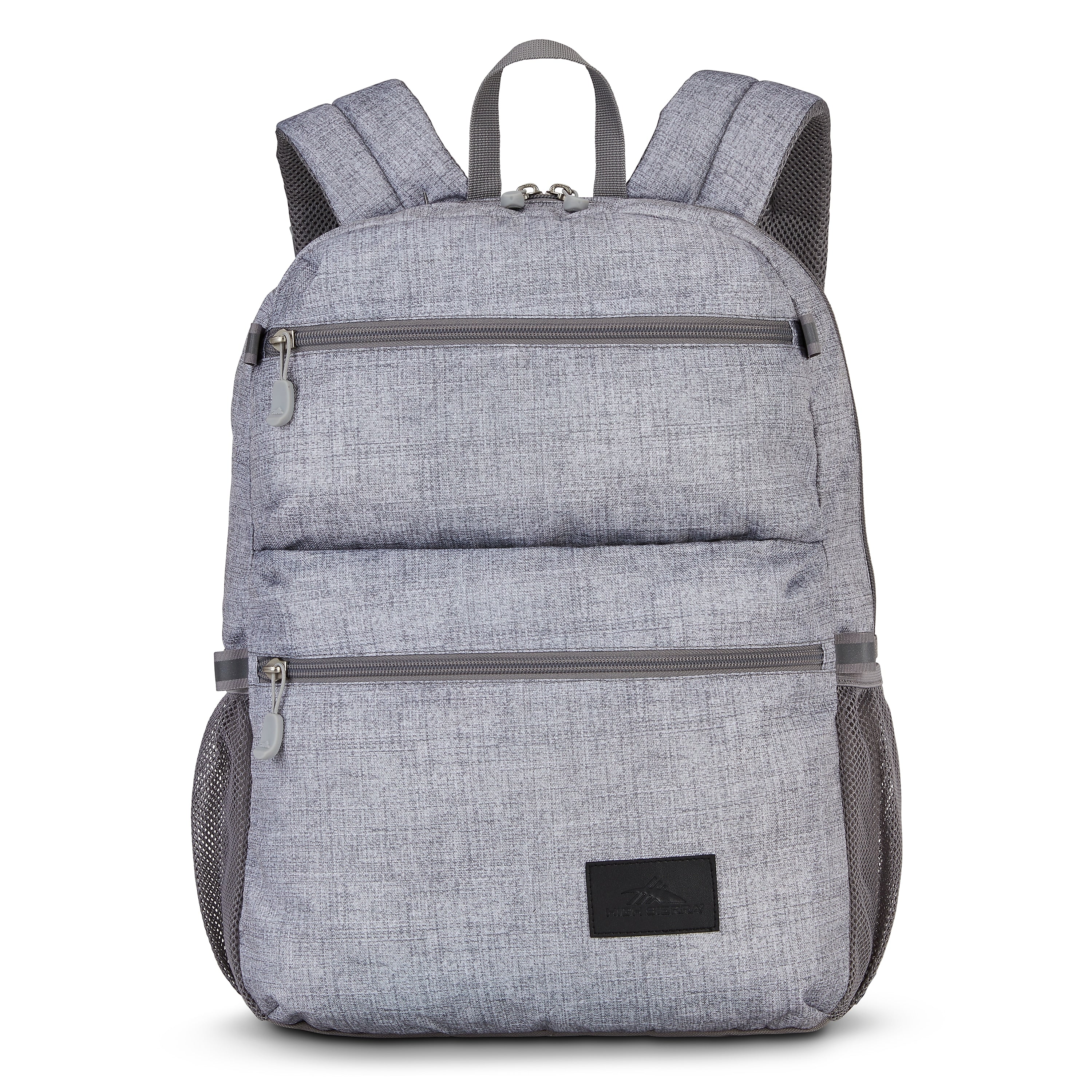 High Sierra Everclass Laptop Backpack, Medium, Silver Heather (150917-8561)