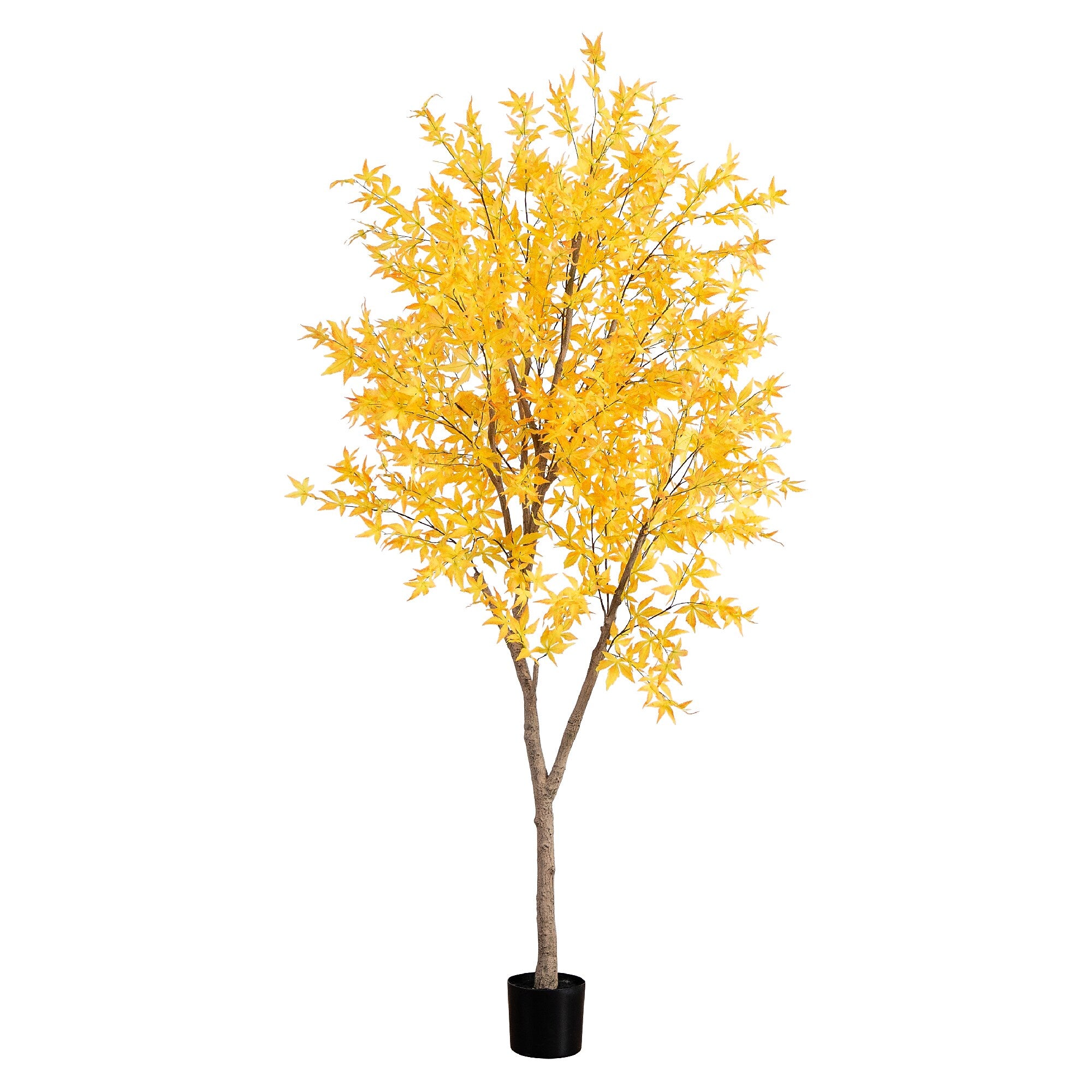 Nearly Natural 8' Autumn Maple Artificial Fall Tree (T4811)