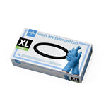 SensiCare Nitrile Exam Gloves 12" L, X-Large, Blue, 450/Pack (MDS1287)