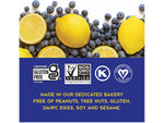 88 Acres Warm 'N' Chewy Gluten-Free Blueberry/Lemon Seed and Oat Bar, 1.6 oz., 9 Bars/Box (315104)