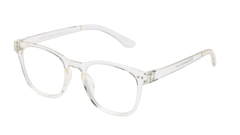 SAV Flex 3 +2.75 Reading Glasses, Clear (E5045)