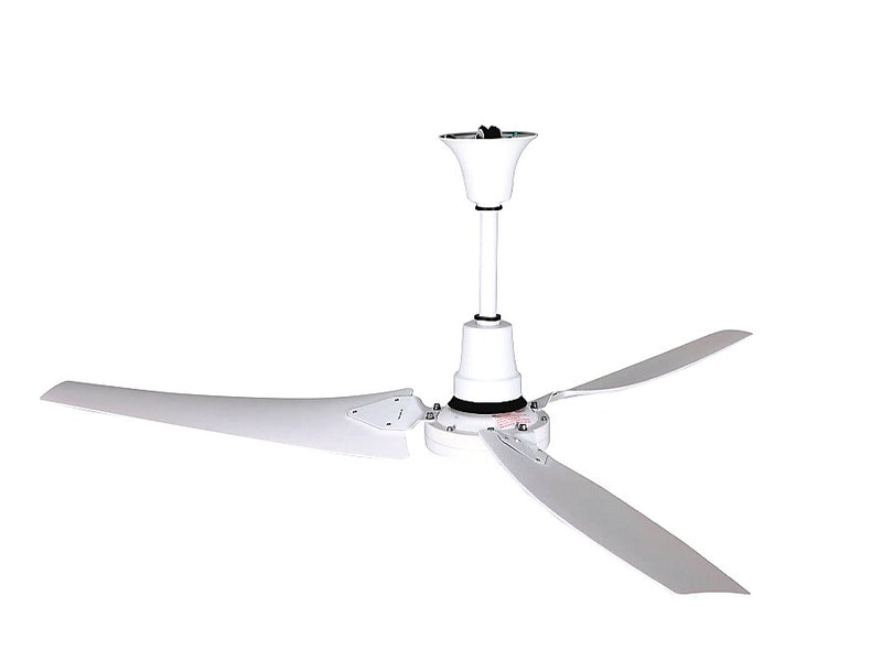 TPI E-CF Series 60" Ceiling Fan, White (08198402)