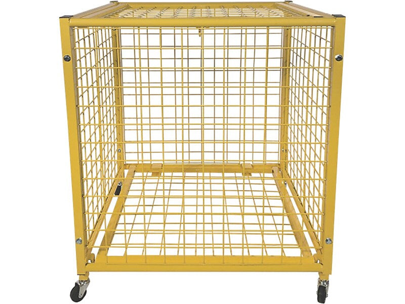 Champion Sports Half-Size Ball Locker, Yellow (LRCS)