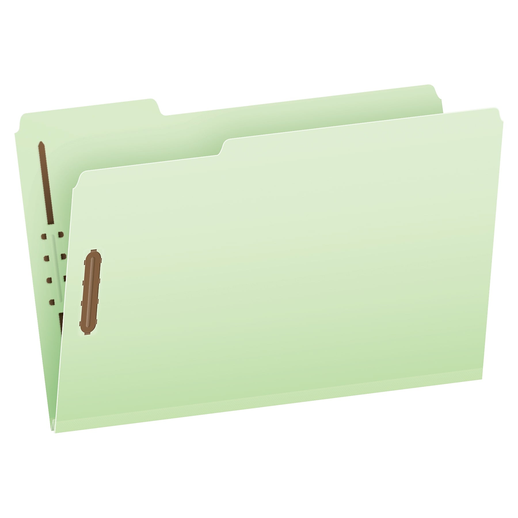 Pendaflex 60% Recycled Pressboard Classification Folder, 1" Expansion, Legal Size, Light Green, 25/Box (17183)