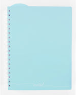 Carolina Pad Noted Premium 1-Subject Professional Notebooks, 7.38" x 9.5", College Ruled, 100 Sheets, Assorted Colors (13008)