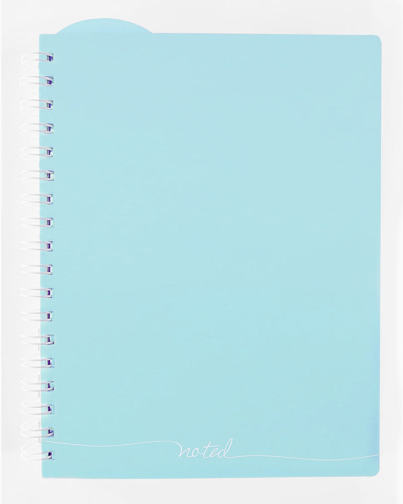 Carolina Pad Noted Premium 1-Subject Professional Notebooks, 7.38" x 9.5", College Ruled, 100 Sheets, Assorted Colors (13008)
