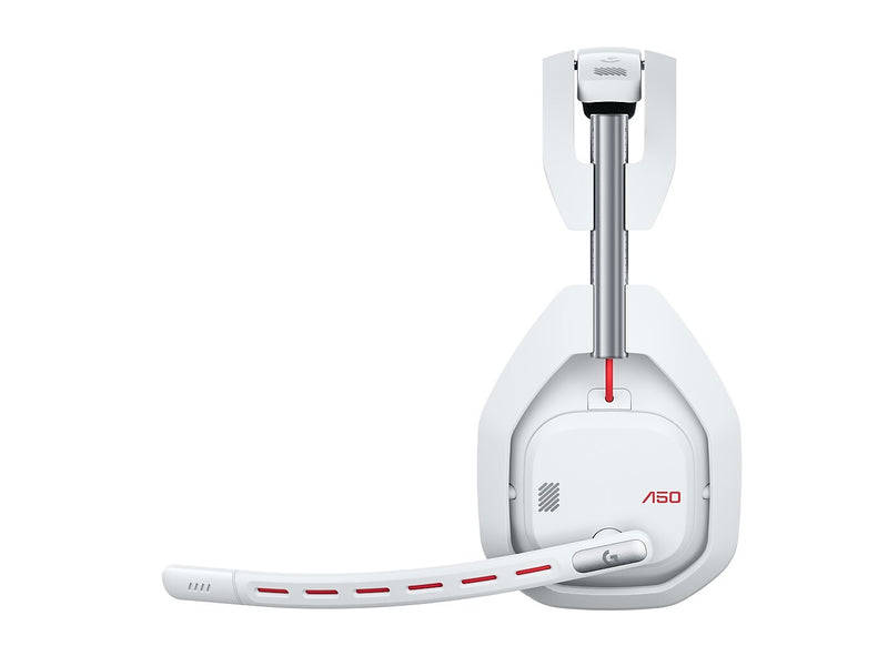 Logitech ASTRO A50 Wireless Noise Canceling Bluetooth Dolby Atmos Gaming Headset, USB-C, White (939-002229)