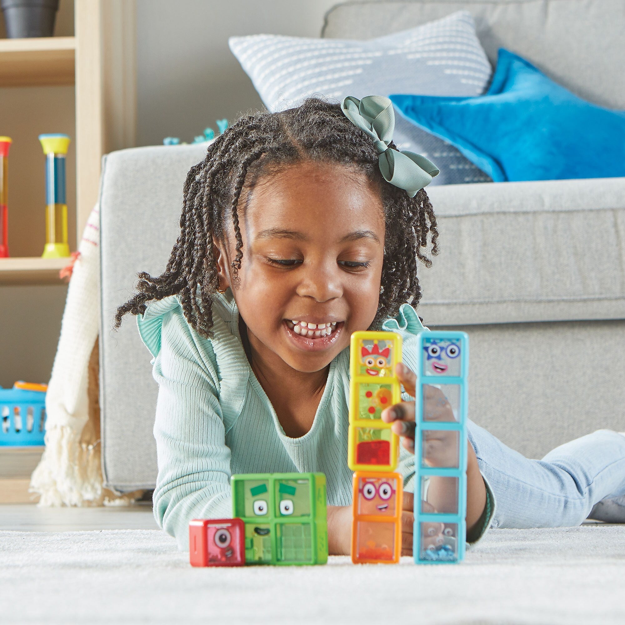 hand2mind Numberblocks One to Five Sensory Bottles