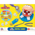 Small World Toys Creative Dough Fun Dough Activity Set: Dental Clinic, 13/Set (SWT9721301)