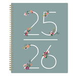 2025-2026 Blue Sky Greta 8.5" x 11" Weekly & Monthly Planner, Plastic Cover, Multicolored (136479-A26)