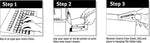 Avery Hanging File Folder Tab Inserts, 5-Tab, White, 100/Pack (11136)
