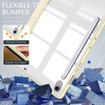 SaharaCase Venture Series TPU 13.1" Folio Case for S10 FE+, Beige (TB00468)