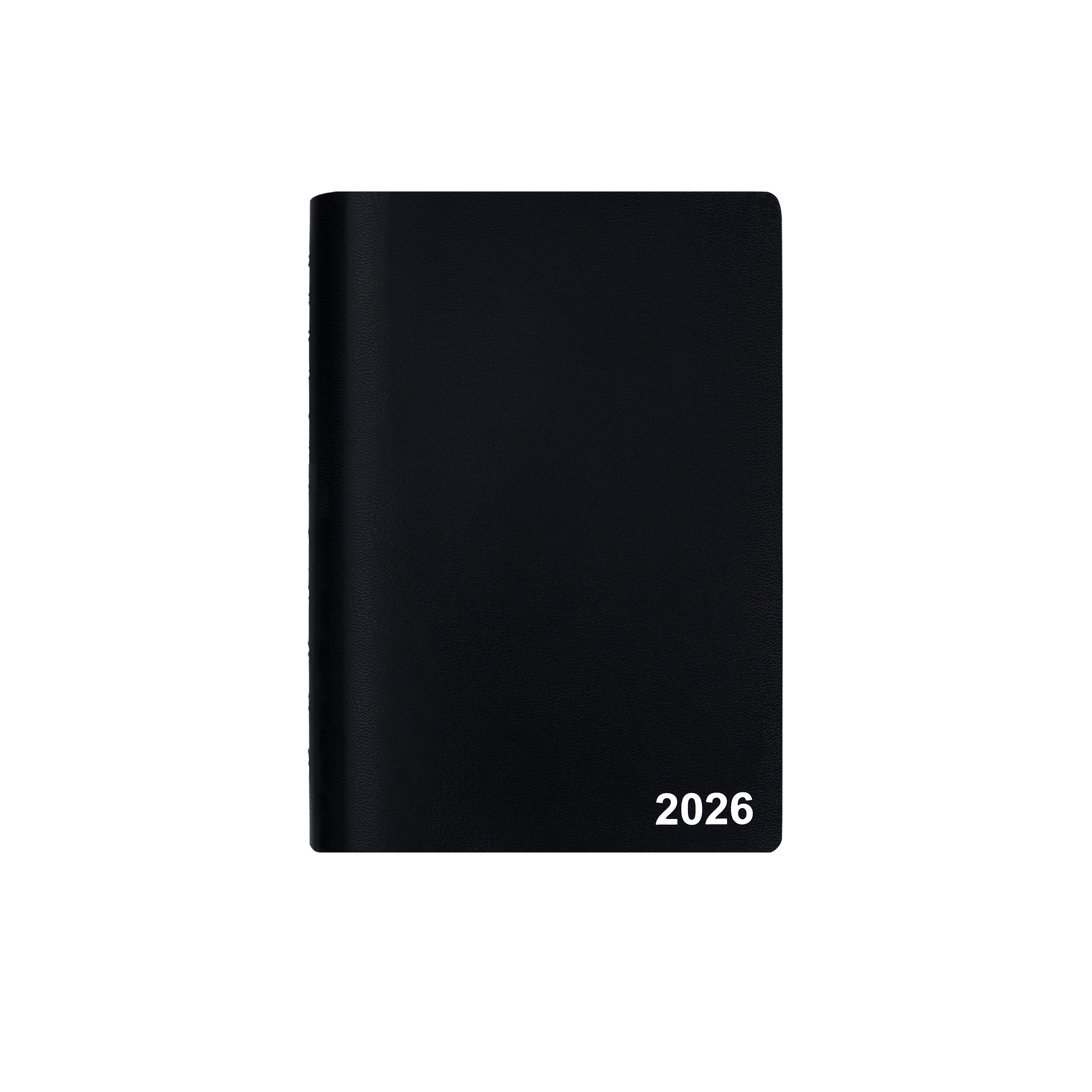 2026 Staples 5" x 8" Daily Appointment Book, Black (ST58452-26)