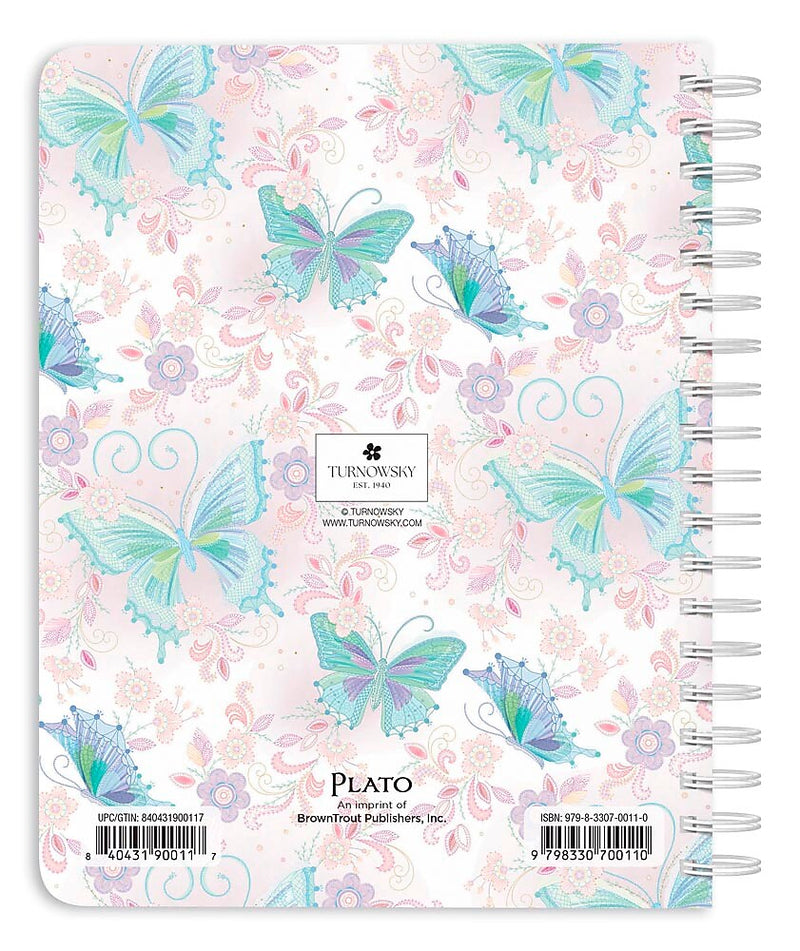 2025-2026 Plato House of Turnowsky 6" x 7.75" Academic Year Weekly Planner, Multicolored (9798330700110)