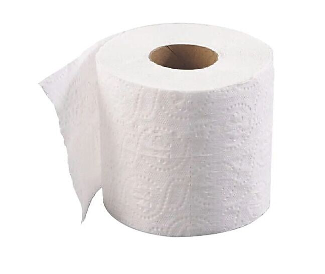 General Supply Toilet Paper, 2-ply, White, 400 Sheets/Roll, 96 Rolls/Case (GEN248)