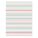 Pacon 8.5" x 11" Newsprint Handwriting Paper, 1/2" x 1/4" x 1/4" Ruled, 500 Sheets/Pack, 3 Packs (PAC2696-3)