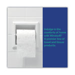 Windsoft Premium Bath Tissue, Septic Safe, 2-Ply, White, 4 x 3.9, 284 Sheets/Roll, 24 Rolls/Carton
