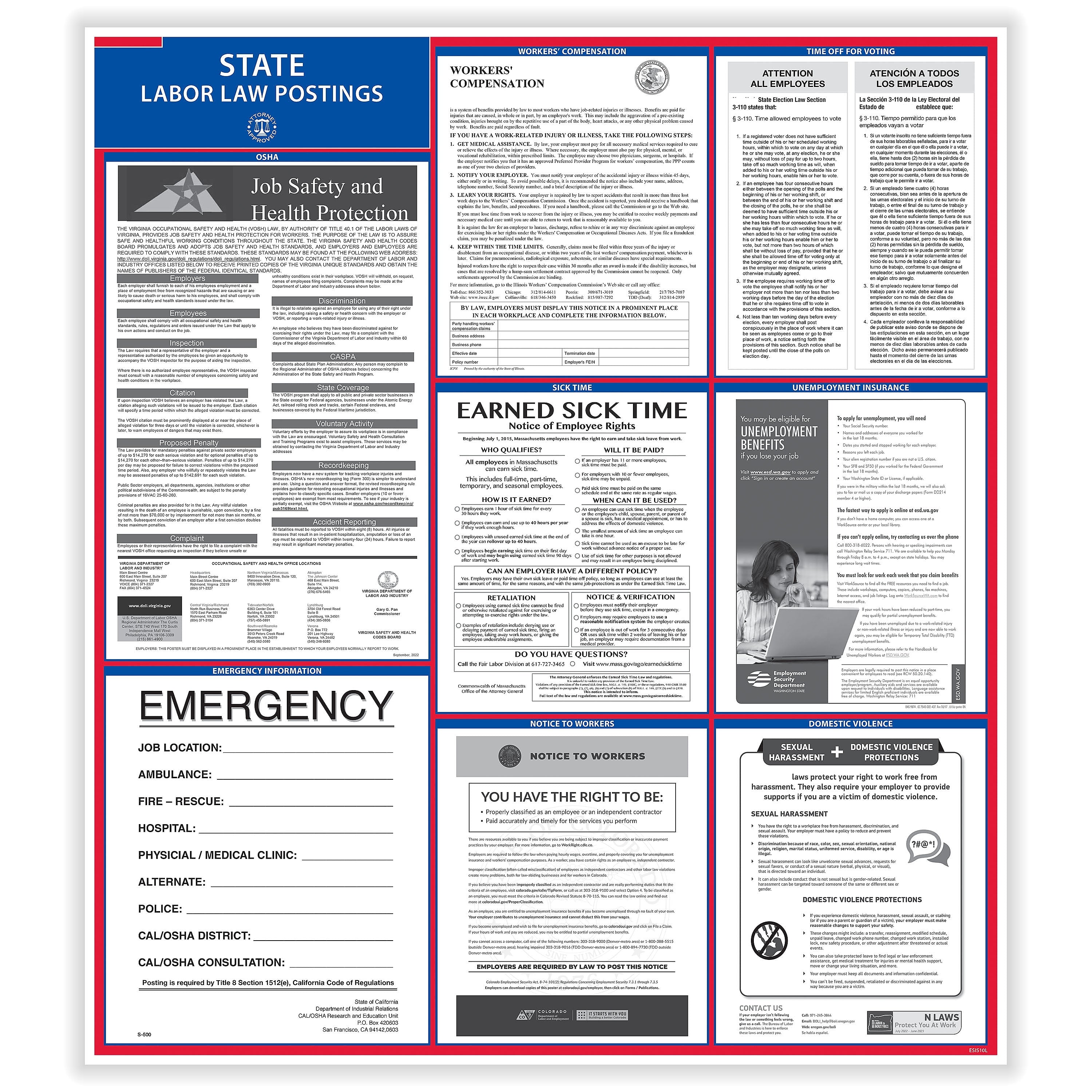 ComplyRight State Labor Law Posters, North Carolina (E10NC)