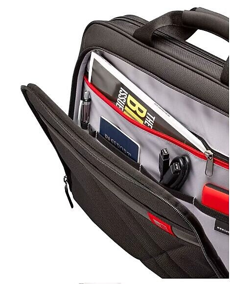 Case Logic 17" Polyester Laptop Bag, Black (3201434)