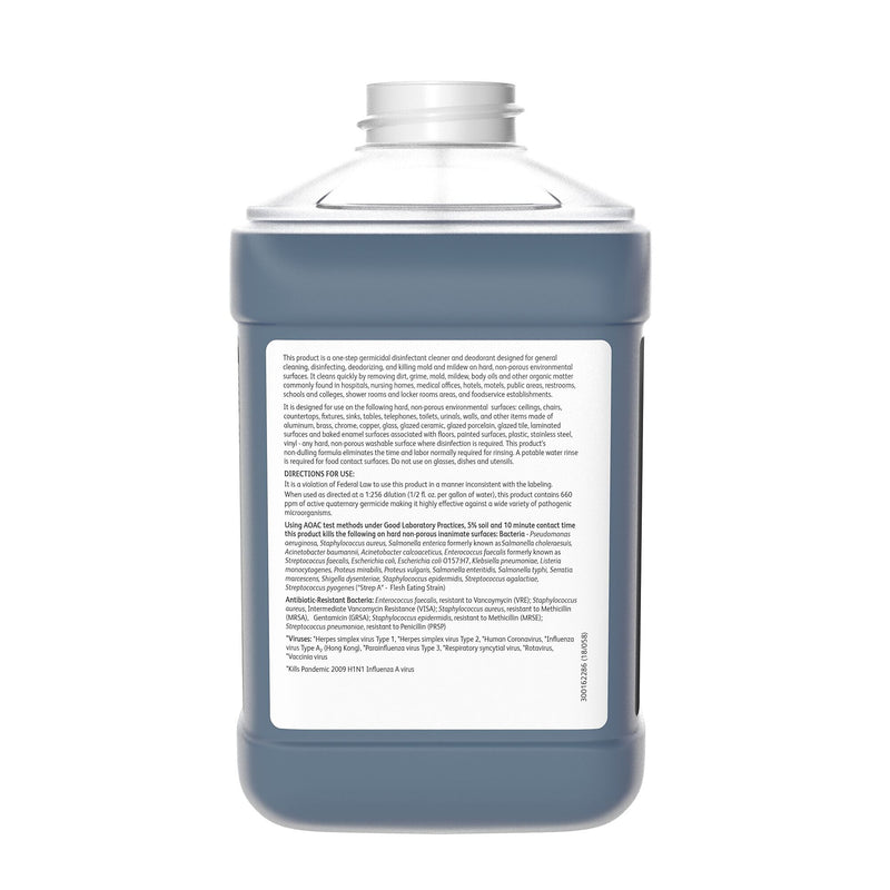Virex II 256 One-Step Disinfectant for Diversey J-Fill, Mint Scent, 84.5oz., 2/Carton (04329)