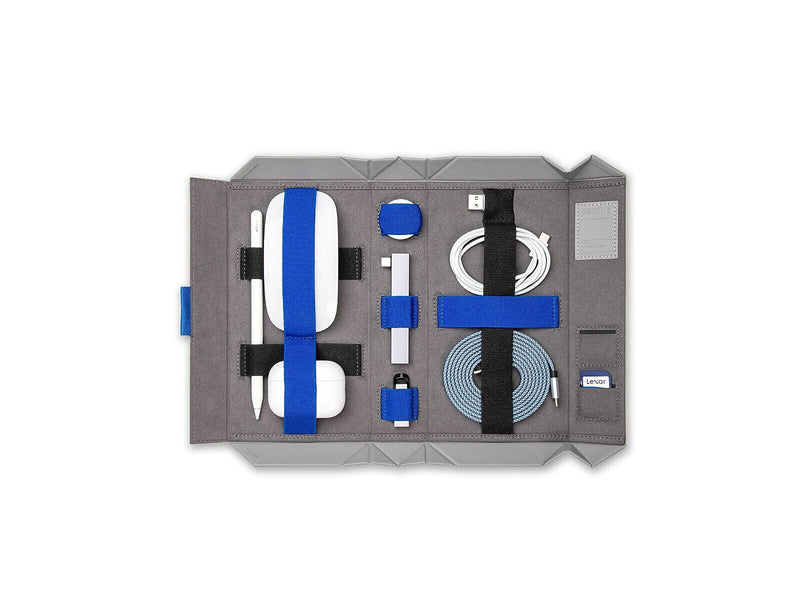 Function101 BentoPack Cable Organizer Kit, Gray (F101-BPKGR)