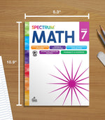 Spectrum Math Workbook, Grade 7 paperback (705506)