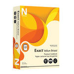 Neenah Exact Vellum Bristol 67 lb. Cardstock Paper, 8.5" x 11", Ivory, 250 Sheets/Pack (81368/82368)