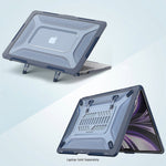 SaharaCase Raider Ultra-Duty Series 13.6" Laptop Case with Stand, Shock Absorbing, Midnight Blue (LT00068)