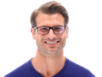 SAV Optitek Blue Light +1.75 Reading Glasses, Black (E7259)